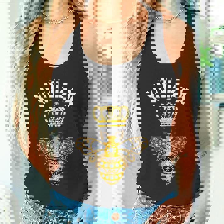 Vivian 名前ivian 誕生日 ギフト 女王 王冠 蜂 ヴィヴィアン タンクトップ