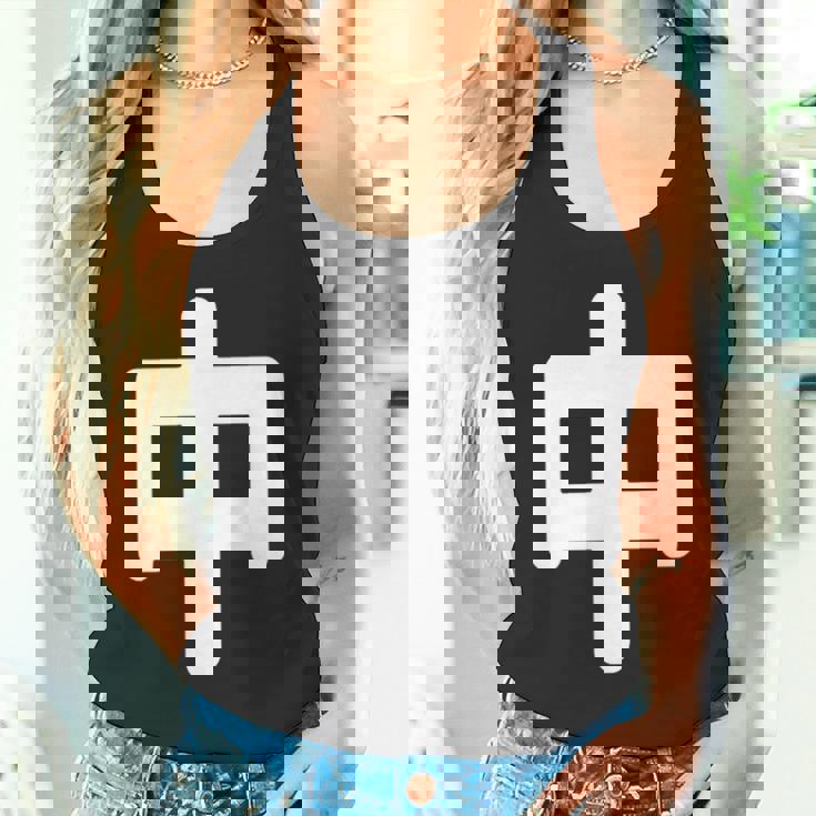 「中」面白い デザイン 語録 ネタ おもしろ 漢字 中 タンクトップ