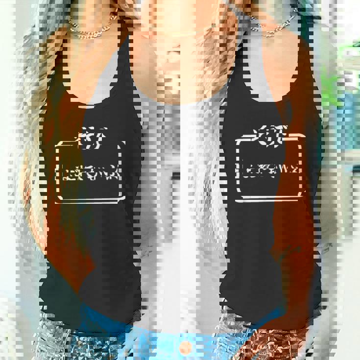 【そうび よごれてもいいふく】保育園 幼稚園 学校行事 文字 面白 ネタ 笑える 遊び心 ユーモア お笑い ウケ狙い タンクトップ