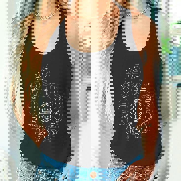 【カタカムナ 第3首】神代文字 スピリチュアル 言霊 癒し ヒーリング 面白い おもしろ お守り 開運 古代 文字 タンクトップ