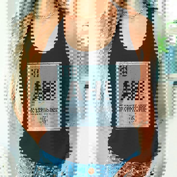 あぁ サプライズ化学の要素 サイエンスユーモア タンクトップ