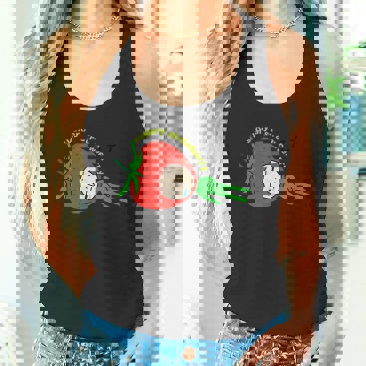 いちごグッズ イチゴイラスト いちご 果物 苺 おもしろ タンクトップ