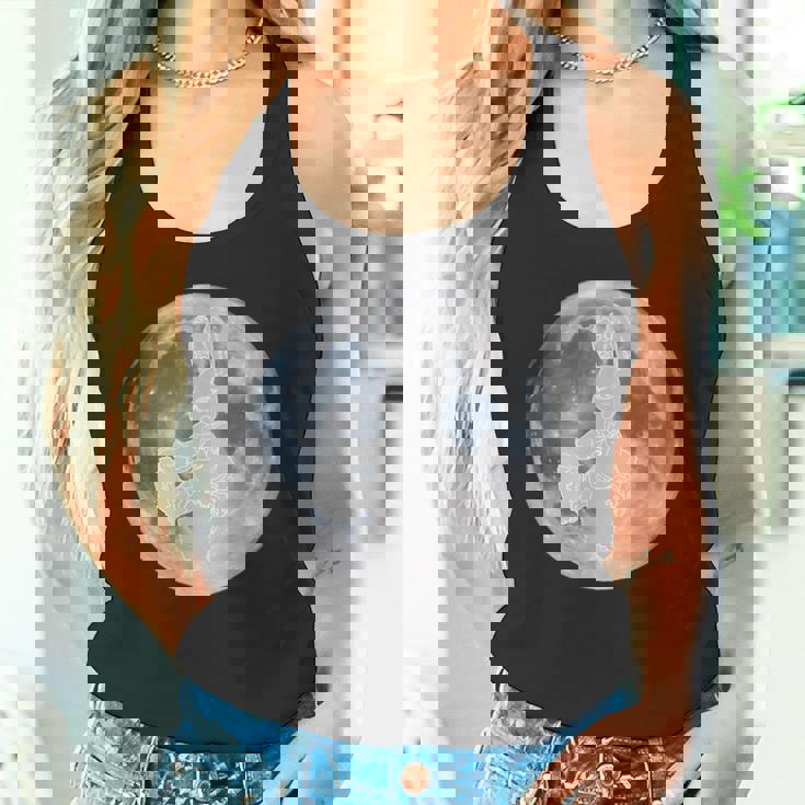 うさぎ星人 On The Moon タンクトップ