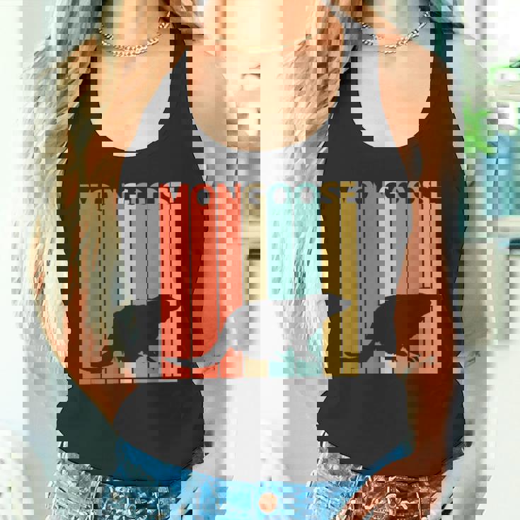 かわいい マングース の動物 タンクトップ