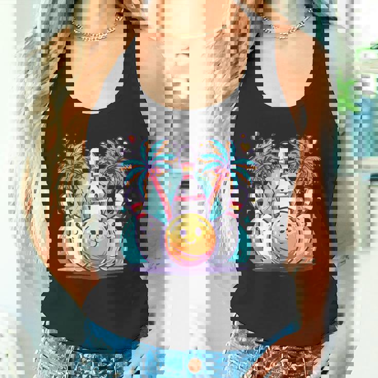 かわいいボウリングアート I キッズボウリング タンクトップ