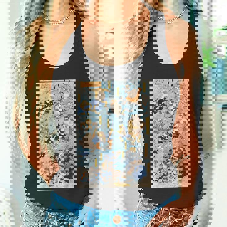 かゑるづくし 擬人化された蛙が 歌川国芳 日本の侍カエル 日本の伝統芸術 浮世絵 ヴィンテージの美学 タンクトップ