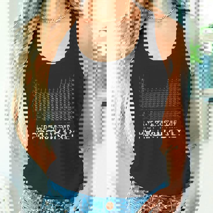 このシャツを着る 周期化学周期表 タンクトップ