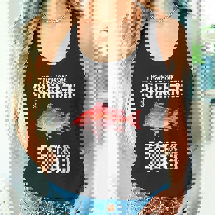 メンズ この金目鯛漁師は50歳50歳の誕生日です タンクトップ