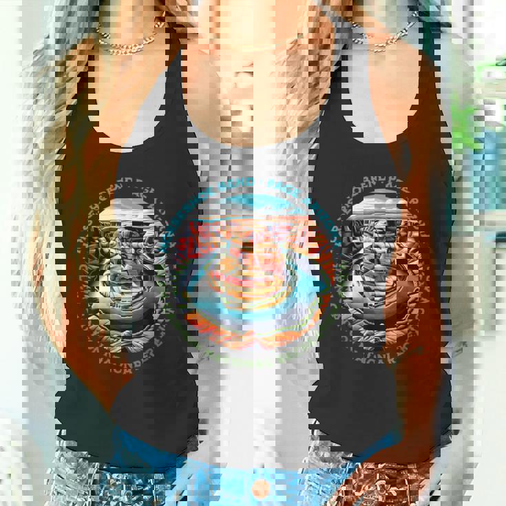 アイコニックな蹄鉄ベンド ハイキング グレンキャニオンページ アリゾナ タンクトップ