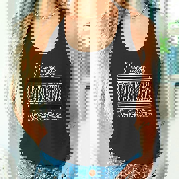 アイラブ・Wakayama 和歌山（I Love）Jimo-T【47都道府県】ジモティ お土産 面白い タンクトップ