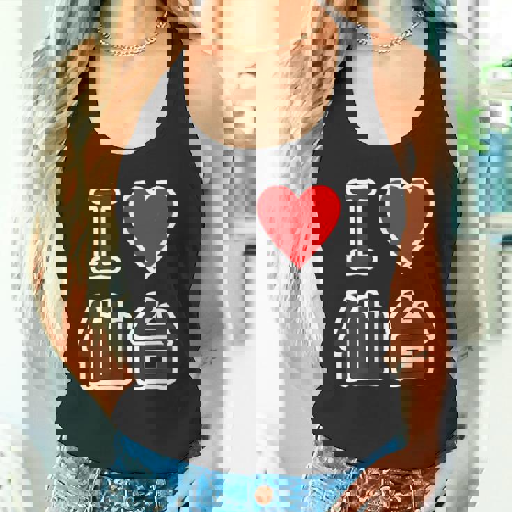 アイラブ・仙台《宮城》（I Love ハート）【47都道府県】Jimo-T ジモティ 地元愛 お土産 面白い タンクトップ