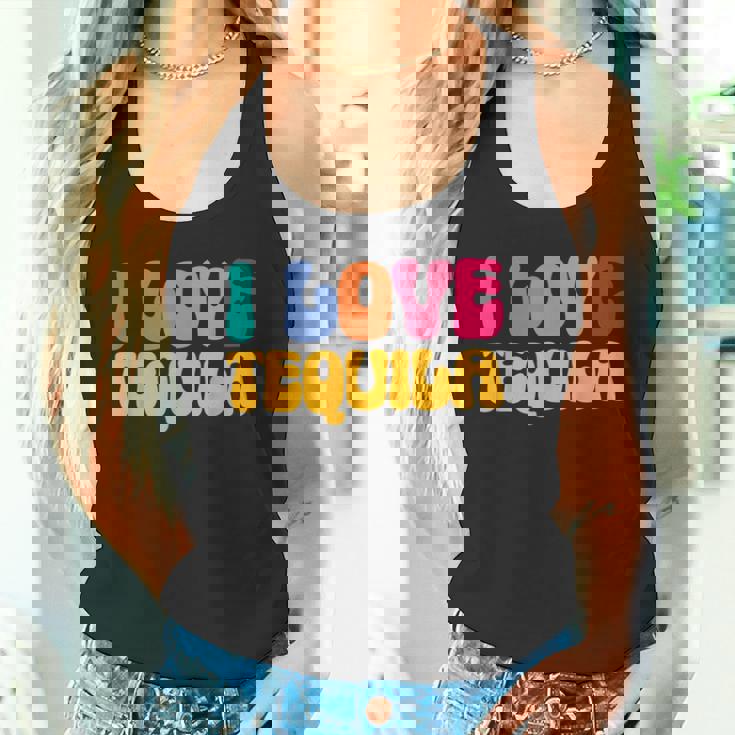 アイ・ラブ・テキーラ、グルーヴィー・テキーラ・ドリンカー・ラバーズ タンクトップ