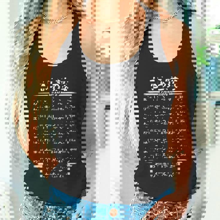 アニメ・マンガファンのための簡単日本語ひらがな学習 タンクトップ