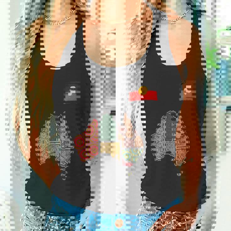 アボリジニ・アート・オーストラリア タンクトップ