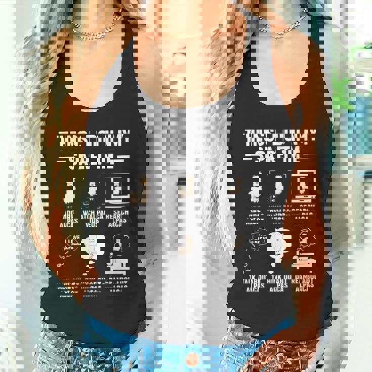 アルパカ ファンキーパー おもしろアルパカ 長袖tシャツ タンクトップ