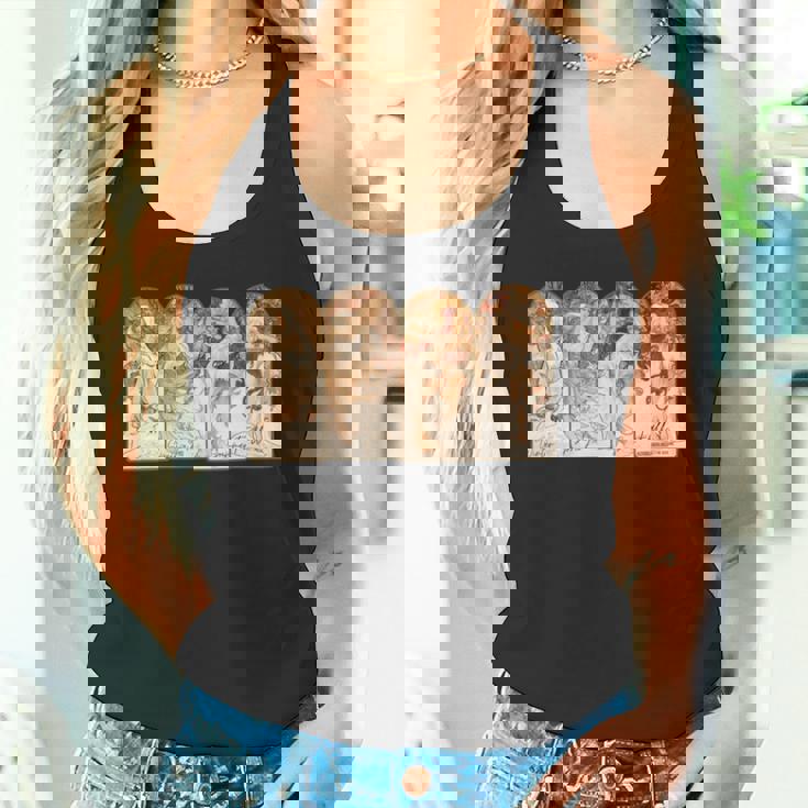 アルフォンス・マリア・ミュシャの季節 長袖tシャツ タンクトップ