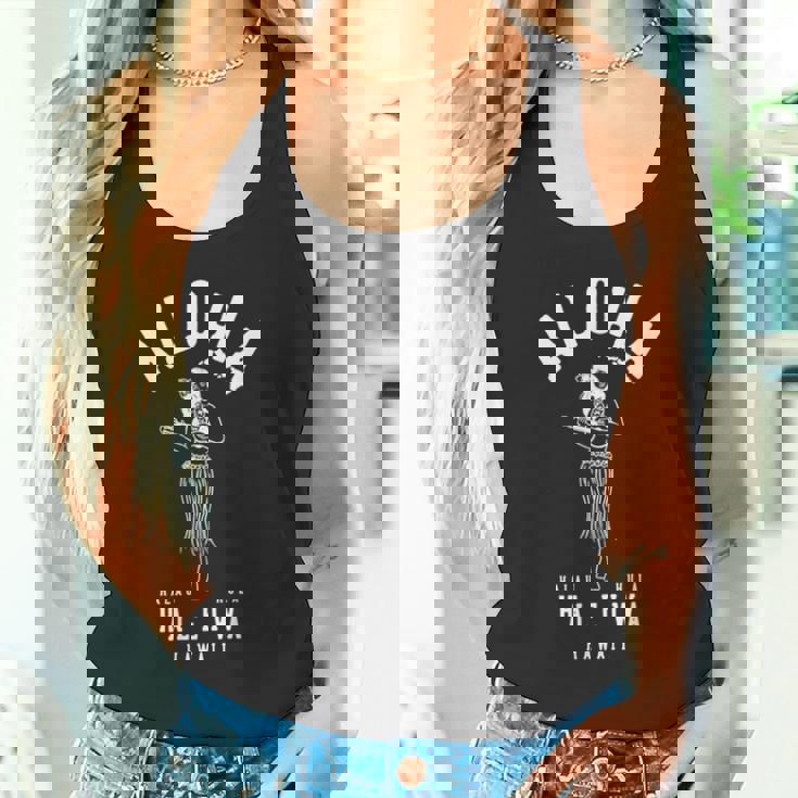 アロハ ウクレレ フラクラブ ハラウ ハレイワ ハワイ タンクトップ