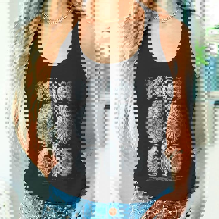 アンモナイト化石 地質学者 古生物学者研究 古生物学 タンクトップ