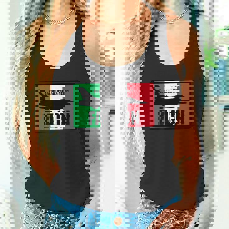 イタリアン F-16 ファルコンパッチ タンクトップ