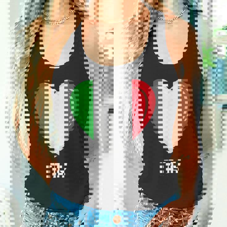 イタリア国旗シャツ タンクトップ