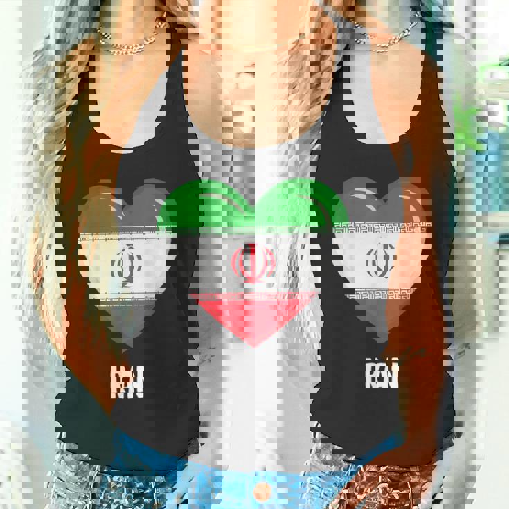 イラン国旗シャツ タンクトップ