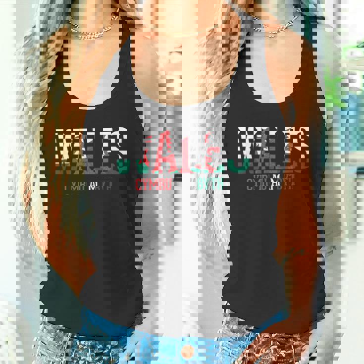 ウェールズ ラグビー フラッグ ウェールズ タンクトップ