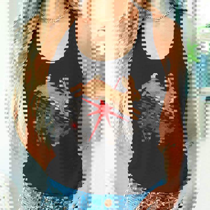 ウォーターシップ ダウン ウサギ テリアン Furrygoblincore Whimsigoth タンクトップ