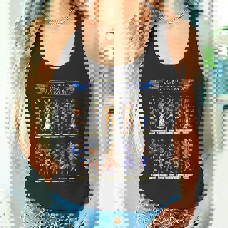 エジプトの神々古代エジプトの神話ファラオアヌビストートホルスラセクメトバステト タンクトップ