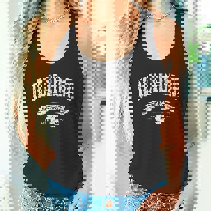 オクラホマシャツヴィンテージ アンティーク調 Okoonertate タンクトップ