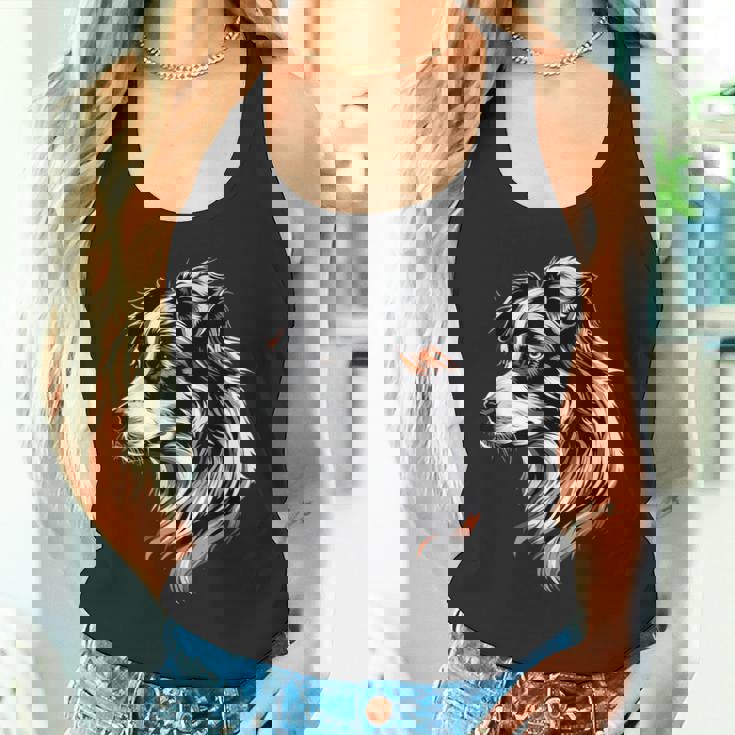 オーストラリアン・シェパード・ドッグ愛好家はオージー・シェパードを愛する タンクトップ