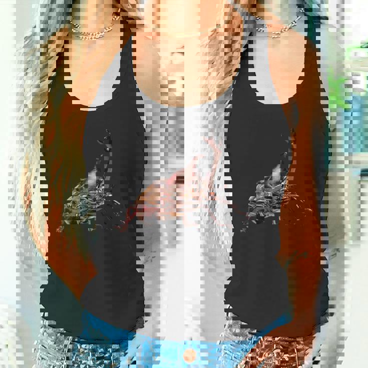 カブトムシの肖像画 タンクトップ