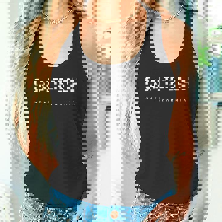 カリフォルニア工科大学カリフォルニア州 象徴的な技術精神デザイン タンクトップ