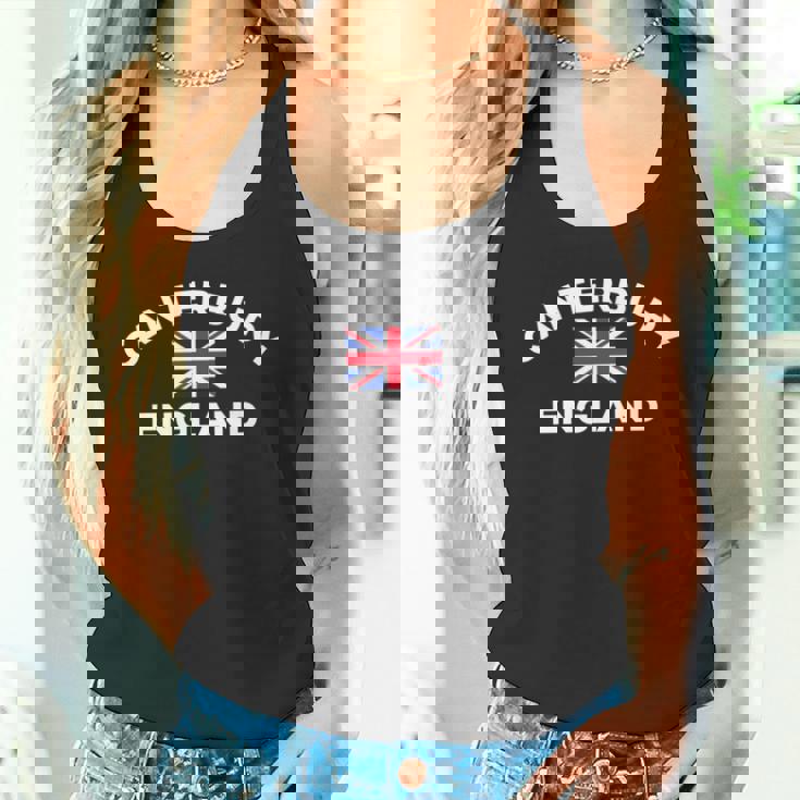 カンタベリー イングランド イギリス キングダム シティ 観光土産 長袖tシャツ タンクトップ