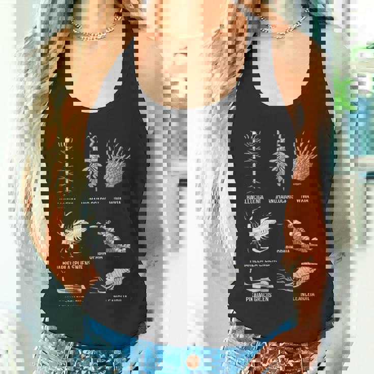 カンブリア紀 生き物 化石 古美術 進化 科学 恋人 タンクトップ