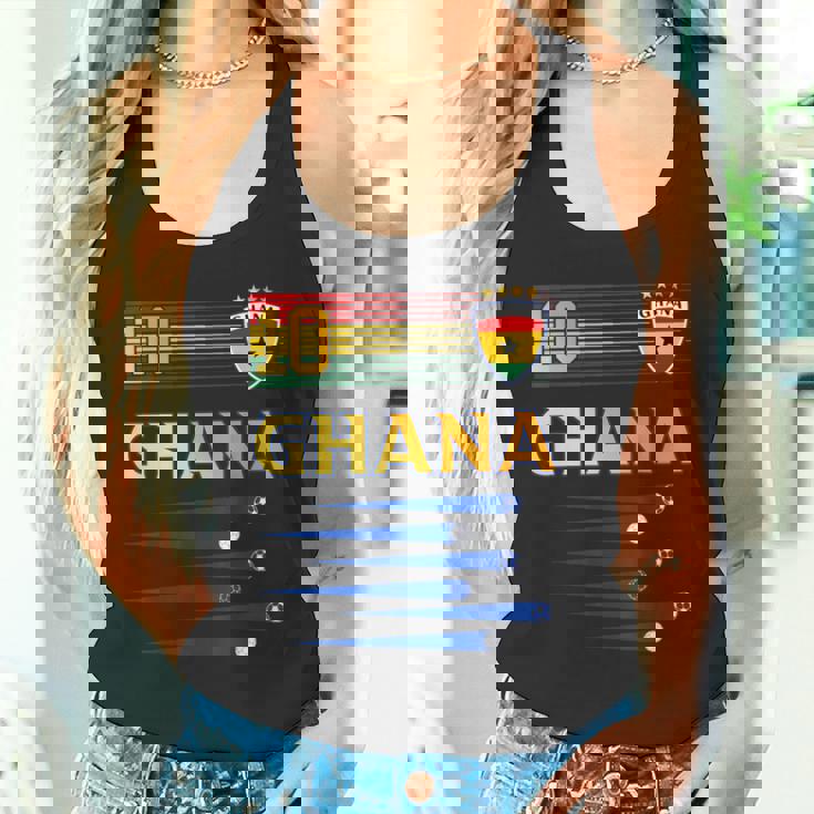 ガーナ サッカージャージ ガーナ国旗 サッカー愛好家 タンクトップ