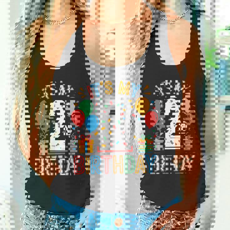 キッズ キッズ 2 歳の誕生日シャツ 男の子 幼児 2 人 2 歳の誕生日 タンクトップ