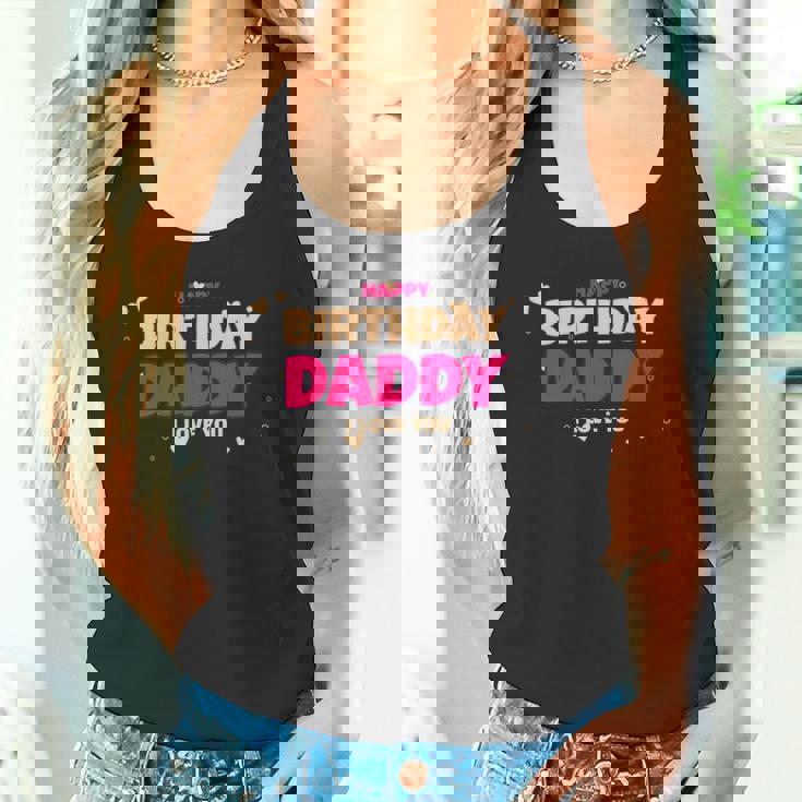 キッズ かわいい 父 誕生日 お誕生日おめでとう パパ タンクトップ