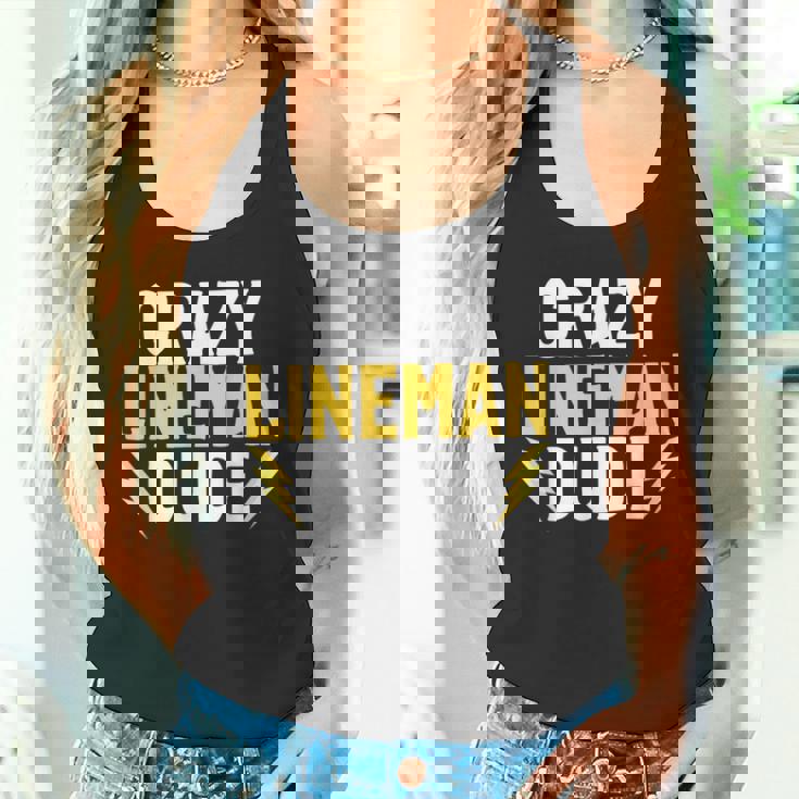 クレイジーラインマンデュードラインマン タンクトップ