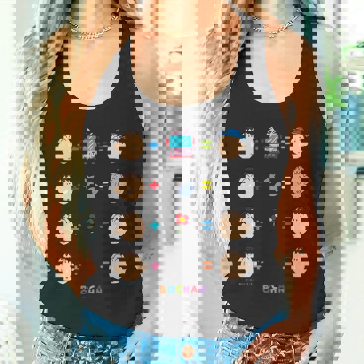 クレヨンしんちゃん 〇＋〇＝？ ボーちゃんver 長袖tシャツ タンクトップ