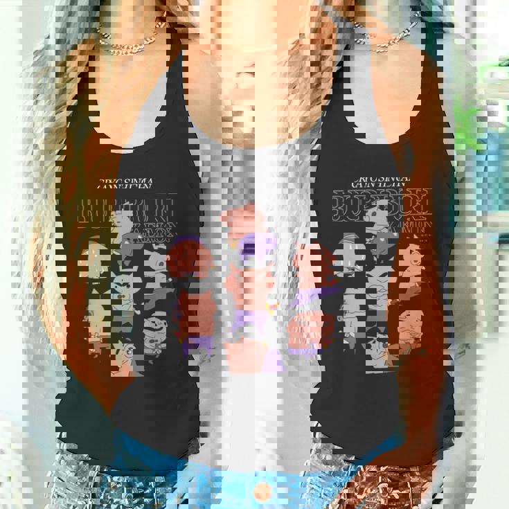 クレヨンしんちゃん いろいろぶりぶりざえもん 長袖tシャツ タンクトップ