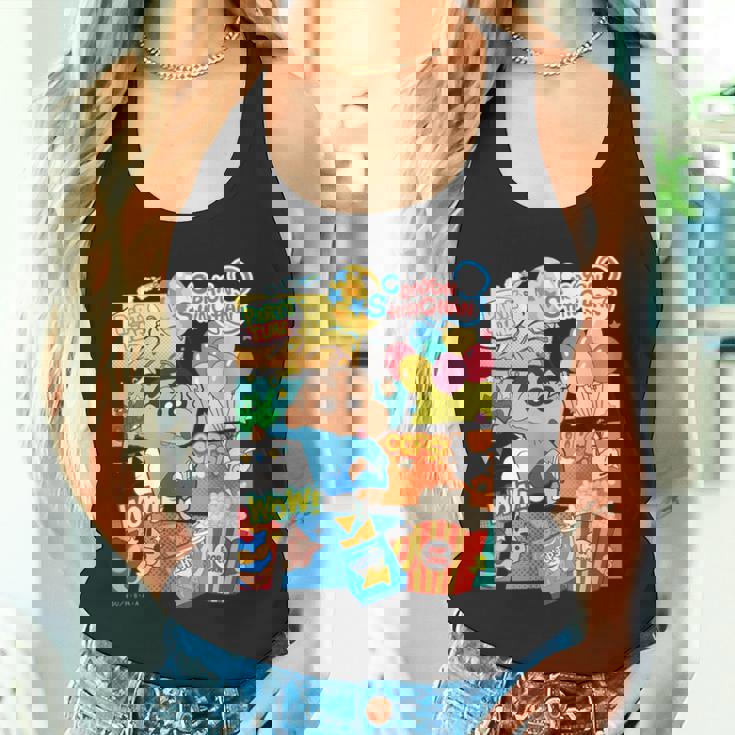 クレヨンしんちゃん アメコミ風のしんちゃん パーティタイム タンクトップ