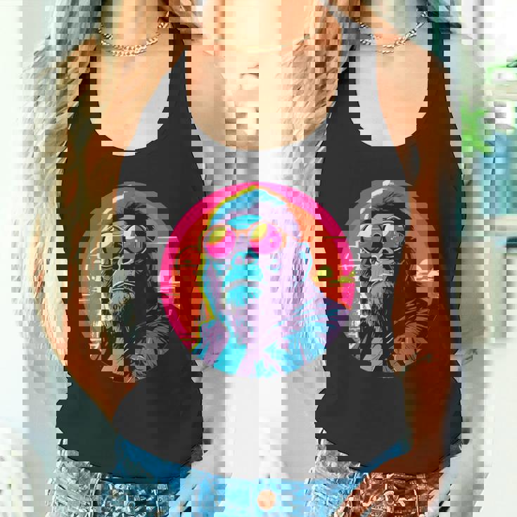 クールゴリラ サングラス付き サンセット ゴリラ タンクトップ