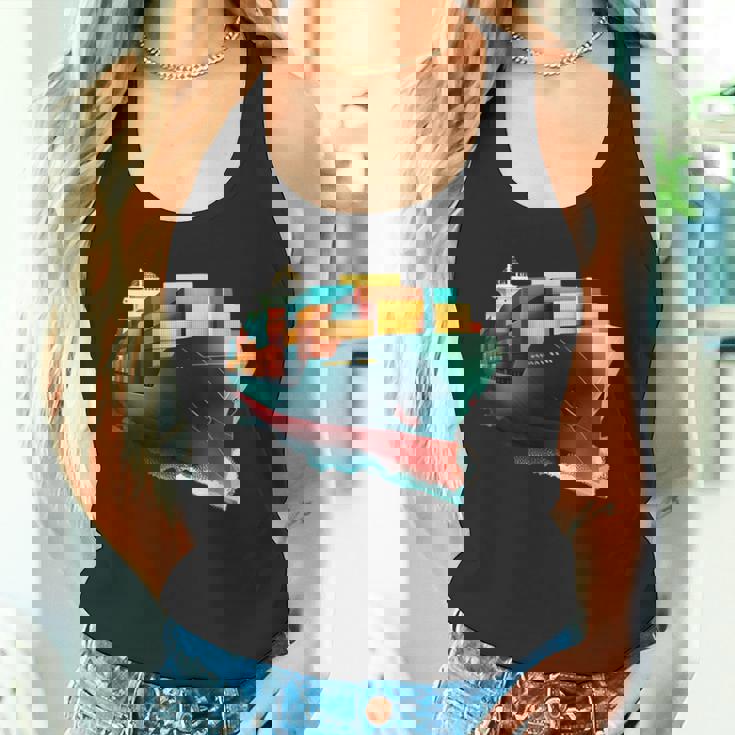 コンテナ輸送機船 タンクトップ