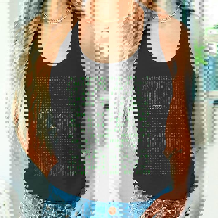 コーディングコードプログラムプログラマー タンクトップ