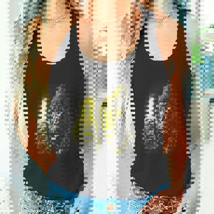 ゴリラとバナナ タンクトップ