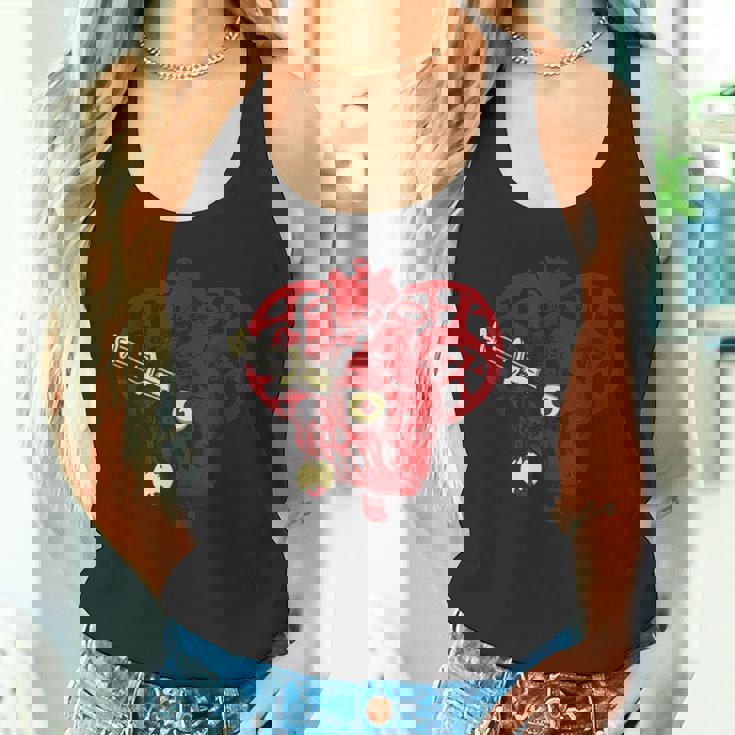 サイコビリー ホラー パンクロック Hr アンデッドハート タンクトップ