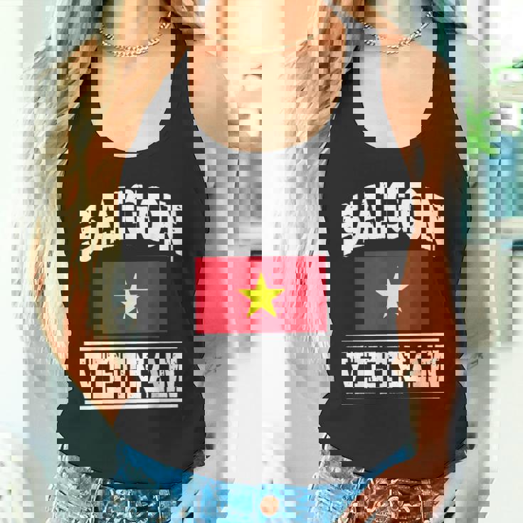 サイゴン ベトナム ホーチミン市 お土産 ベトナム国旗 タンクトップ