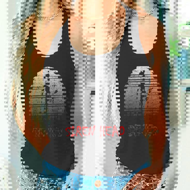 サイレンヘッドクリプティッドフォークロア タンクトップ