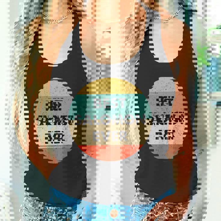 サロモン名 長袖tシャツ タンクトップ