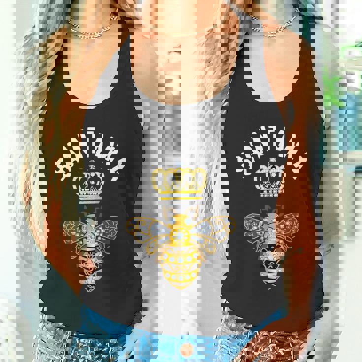 サンタナ 名前 サンタナ 誕生日プレゼント 女王 王冠 蜂 サンタナ タンクトップ